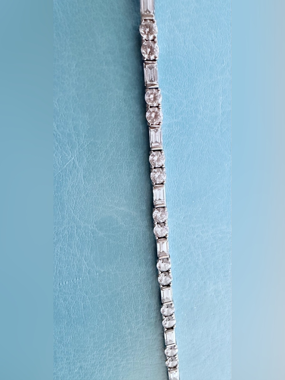 Tennis Bracelet Sterling and CZ